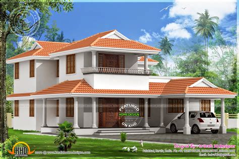 2574 Square Feet Home Exterior Kerala Home Design And Floor Plans 8000 Houses