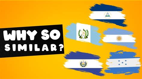 Why Do These Central American Countries Have Similar Flags Youtube