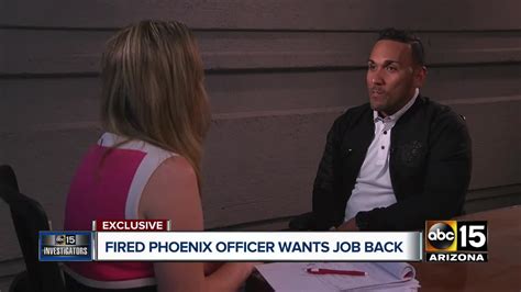 Former Phx Pd Officer Talks Accusations Of Sexual Misconduct