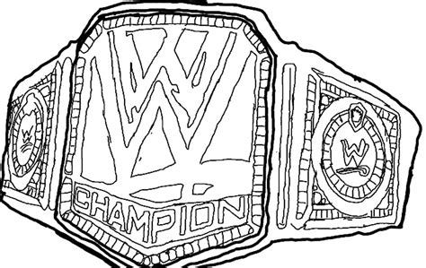 You are viewing some all wwe belts coloring pages sketch templates click on a template to sketch over it and color it in and share with your family and friends. Wwe Belt Drawing at PaintingValley.com | Explore ...
