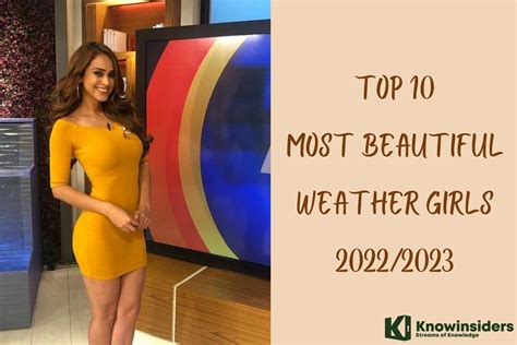 Top 10 Most Beautiful Weather Girls In The Us And South America 2023