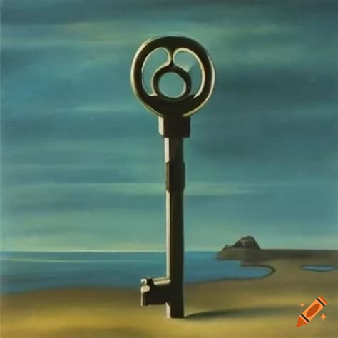 Door Lock Key By Rene Magritte On Craiyon