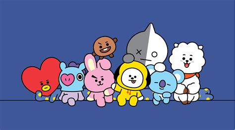 Bts Jimin And Jins Dark Version Of Bt21 Would Be Banned From Tv K Luv