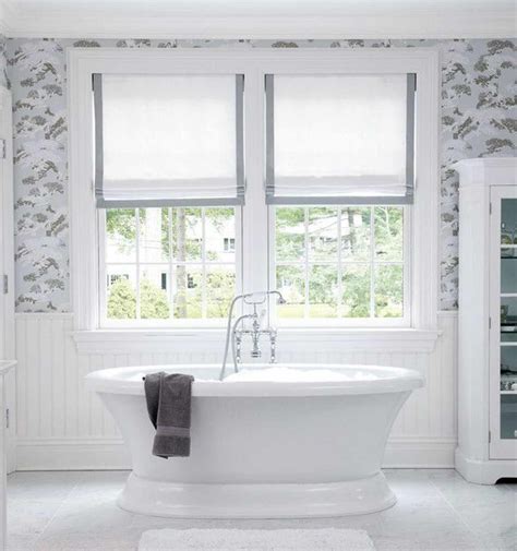 Creative Window Treatment Inspiration For Your Bathroom