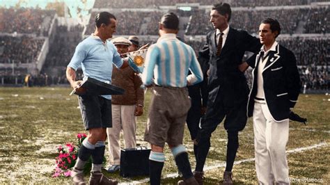 A Rare Picture Of The World Cup Final In 1930 When Uruguay Won The