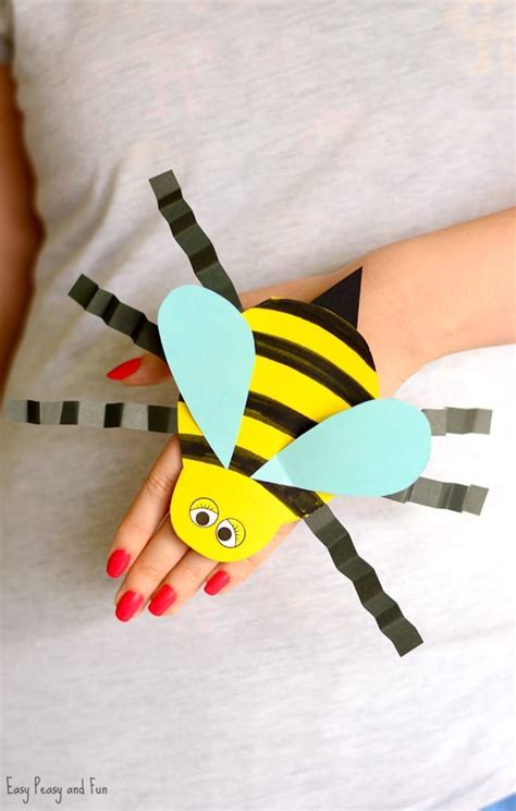 Printable Bug Puppets Hand Puppets Hand Crafts For Kids Insect Crafts