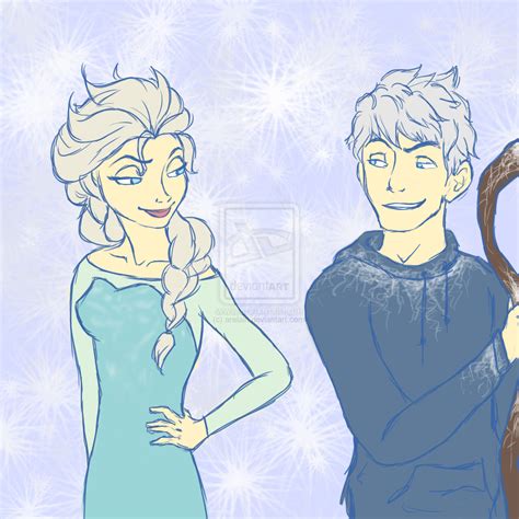 Jack Frost And Queen Elsa Elsa And Jack Frost Foto 37545995 Fanpop