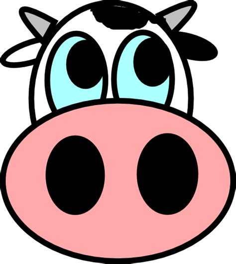 Download Free Baby Cow Face Svg Shefalitayal