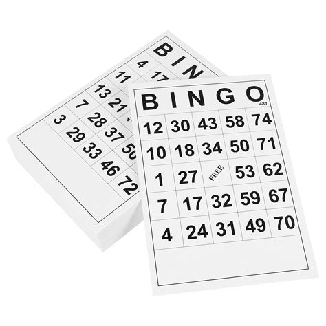 10 Packs Of 180 Sheets Bingo Game Cards Funny Bingo Game Gards Paper