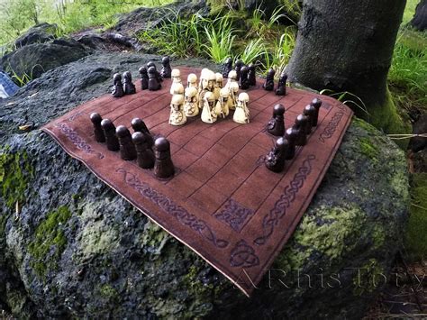 Hnefatafl Board Game Viking Chess Chess Vikings Art Etsy