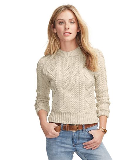 Xscape Fitted Stretch Cotton Crew Neck Sweater Women Midi Hospitality Sweaters For Women