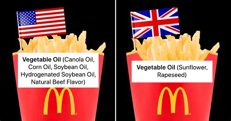Woman Shows Alarming Difference In Food Ingredients In The Us Vs Uk