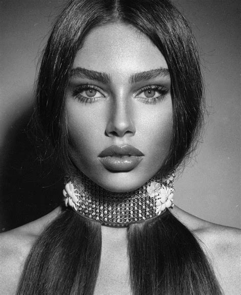 Beauty Black And Grey Hair Black And White Makeup Photo Portrait Female Portrait Face