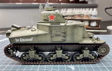 Petes Model World M3 Lee Detail Painting And Tracks