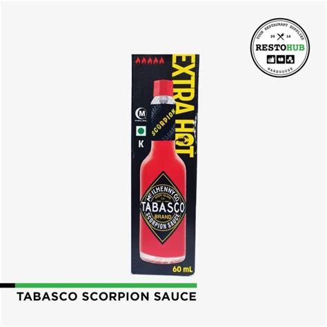 Tabasco Scorpion Extra Hot Sauce 60ml Lazada PH