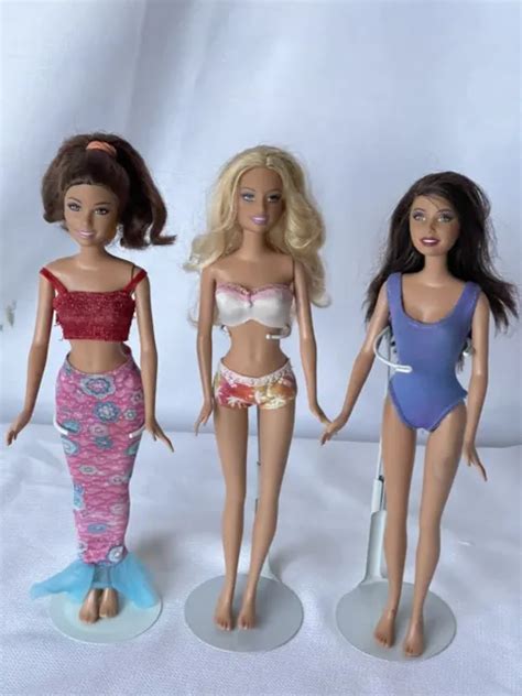 Cali Barbie Doll Lot Big Feet Blonde Burnette Pretty Picclick