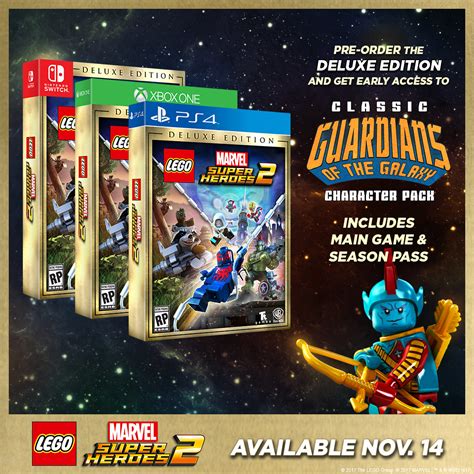 Lego Marvel Super Heroes 2 Receives The Deluxe Edition