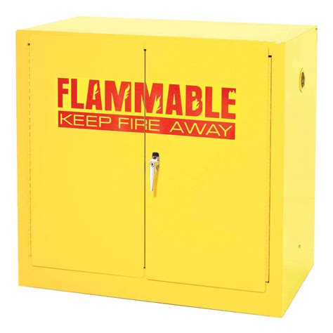 Compact Flammable Storage Cabinet 22 Gallon Capacity 35441832675 Ebay
