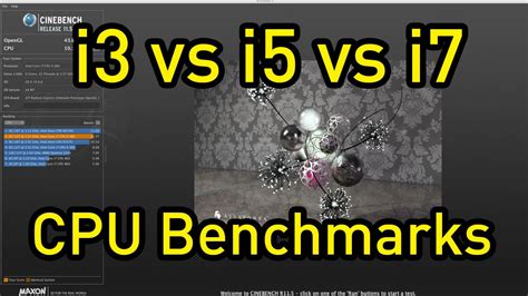 Intel's current core processors are divided into three ranges(core i3, core i5 and core i7), with several models in each range.the differences between these ranges aren't same on laptop chips as on desktops. Intel Core i3 vs i5 vs i7 CPU Encoding Benchmarks - YouTube