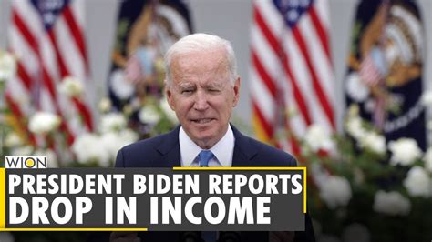 United States Bidens Report Drop In Income Release Tax Returns