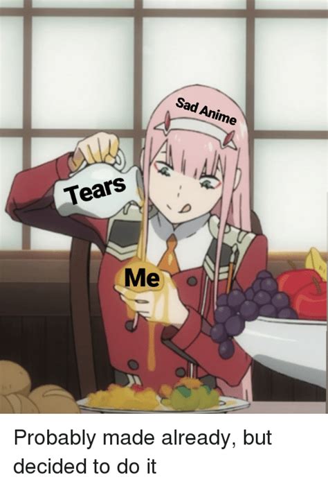 Depressed Anime Boy Pfp Meme