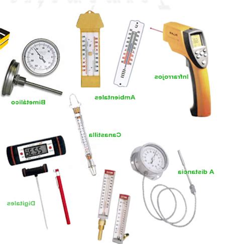 Diferentes Tipos De Instrumentos Para Medir La Temperatura Esta