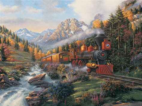37 Fall Train Wallpaper Wallpapersafari