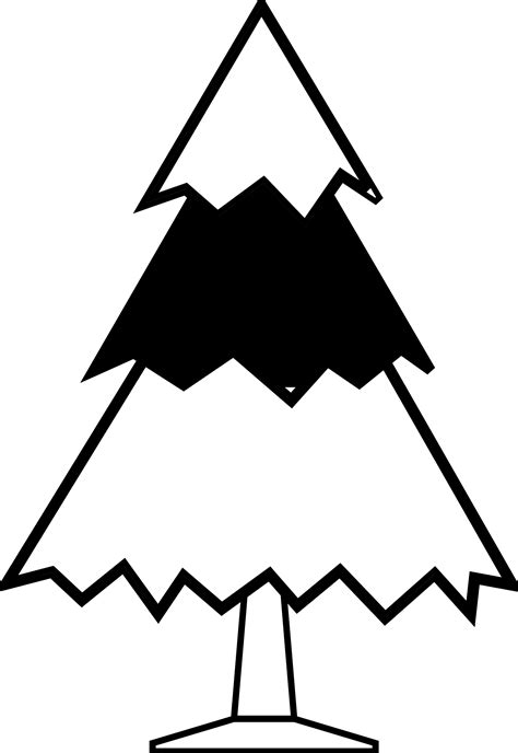 Are you searching for white christmas tree png images or vector? Christmas Tree Clipart Black And White | Clipart Panda - Free Clipart Images
