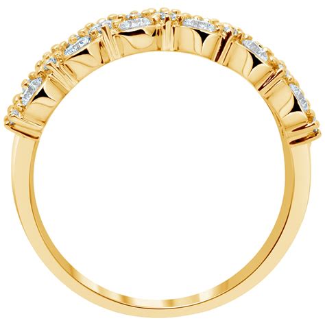 18kt Yellow Gold 104ctw Round Brilliant Cut Diamonds Ring Costco