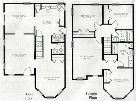 Beautiful 4 Bedroom 2 Storey House Plans New Home Plans Bedroom House