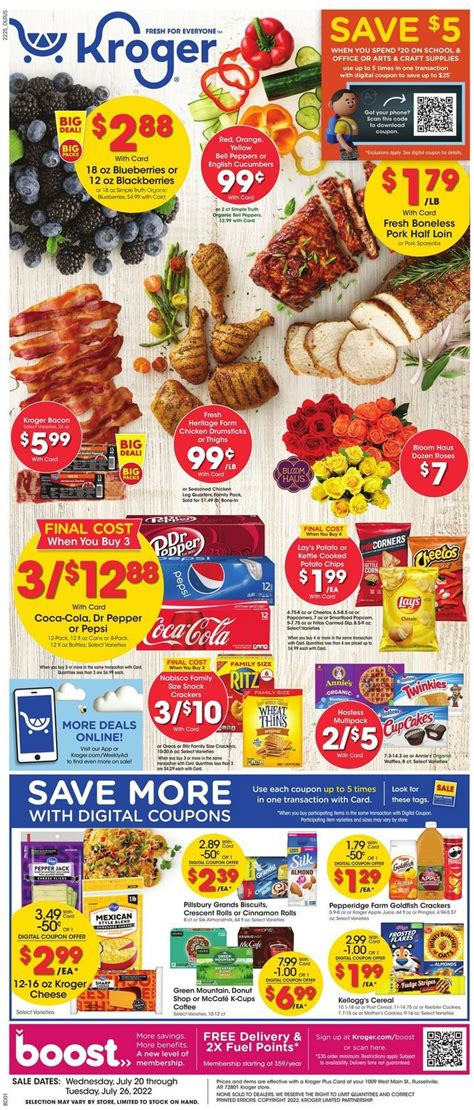 Kroger Weekly Ads & Special Buys from July 20