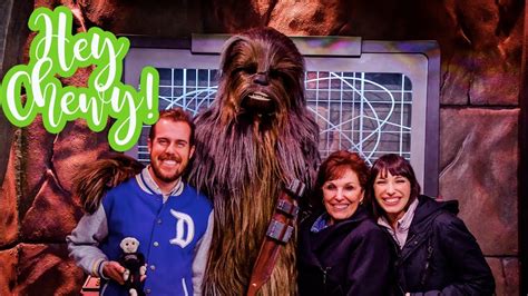 Meeting Chewbacca At Disneyland Wow He Is Tall Youtube