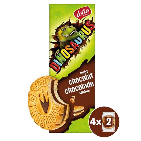 Lotus Dinosaurus Chocolade Smaak Zakjes G Carrefour Site