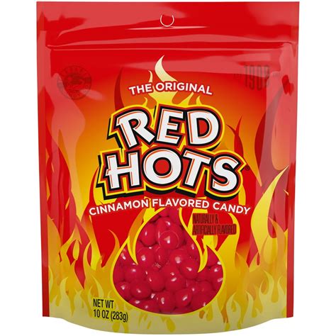 red hots cinnamon candy bag 10 oz