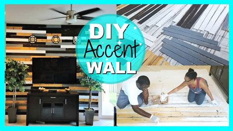The lumber at the bottom of the stack is probably weighed down sufficiently by the wood on top of it, but boards near the top greatly benefit from added weight. DIY WOOD ACCENT WALL | DO IT YOURSELF - YouTube