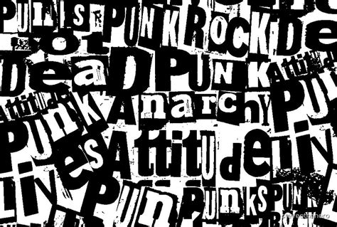 Punk Rock Billboard Pattern Artwork By Steveothehero Redbubble