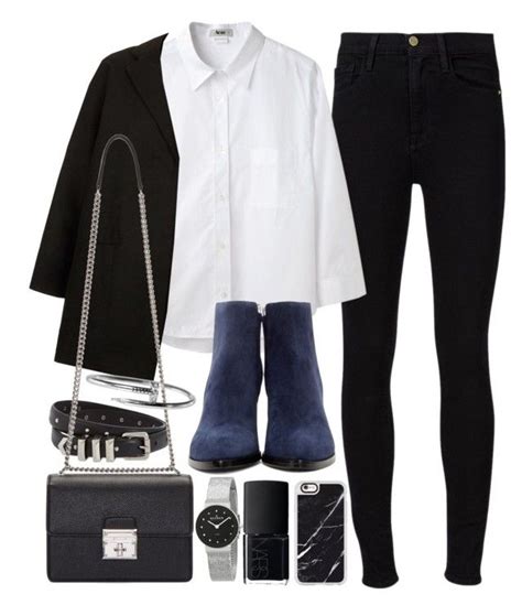 Outfit For Work By Ferned Liked On Polyvore Featuring Frame Denim