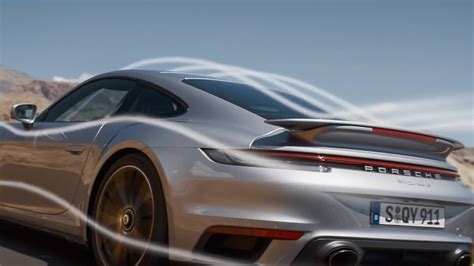 The New 911 Turbo S Porsche Active Aerodynamics Youtube