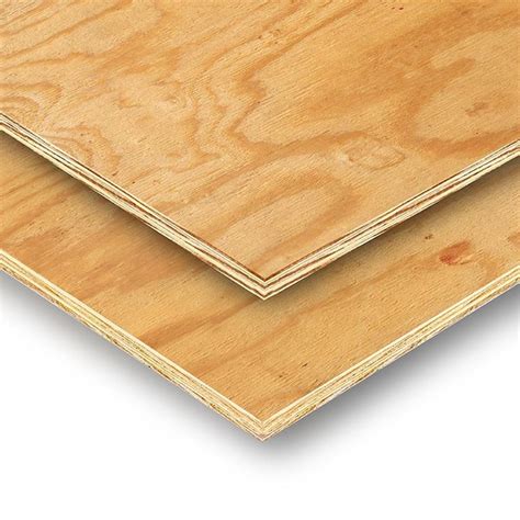 Plytanium 38 In X 4 Ft X 8 Ft Pine Plywood Sheathing In The Plywood
