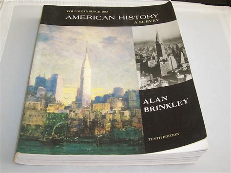 American History A Survey Since 1865 2 A 9780073033921 Amazon