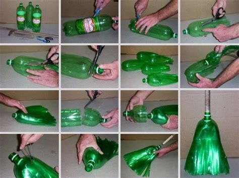 Инструкция как из бутылки сделать метлу Plastic Bottle Crafts Reuse