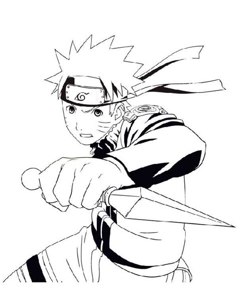 Naruto And Boruto Coloring Pages To Download Print And Color