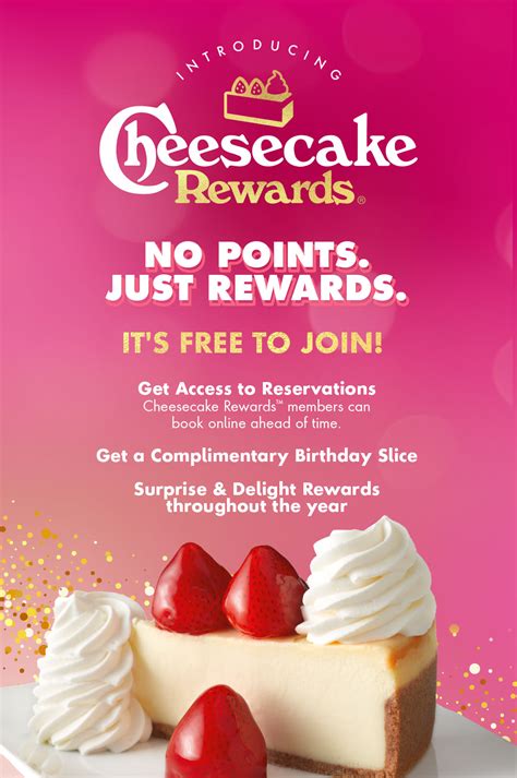 Meet A Rewards Program With The Cheesecake Factory