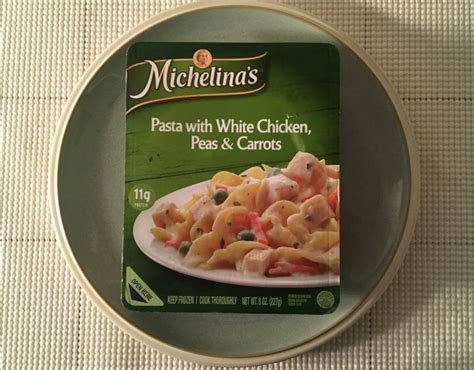 Michelinas Pasta With White Chicken Peas And Carrots Review Freezer