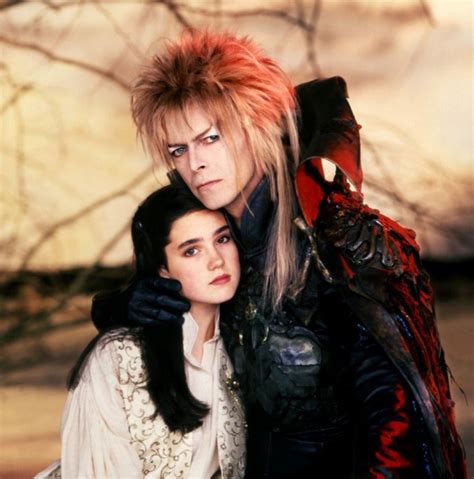David Bowie And Jennifer Connelly In Labyrinth 1986 Jennifer Connelly