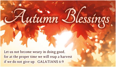 autumn blessings autumn holidays ecard free christian ecards online greeting cards