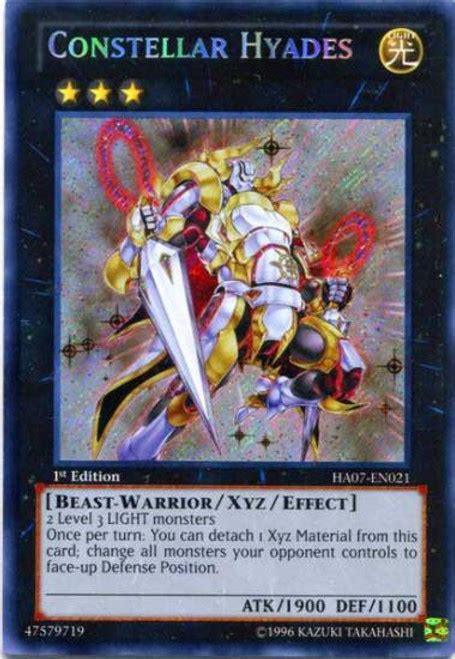 Yugioh Zexal Trading Card Game Hidden Arsenal 7 Knight Of Stars Single