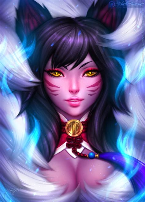 Ahri The Inner Flame By Michellehoefener On Deviantart League Of