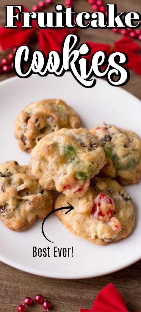Let it ripen for 10 weeks for best flavor. Best Ever Fruitcake Cookies are easy to make and perfect ...