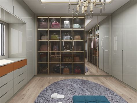 Customize Solid Wood Bedroom Wardrobes Modern Wooden Home Furniture MDF